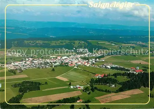 AK / Ansichtskarte Saignelegier Fliegeraufnahme Saignelegier