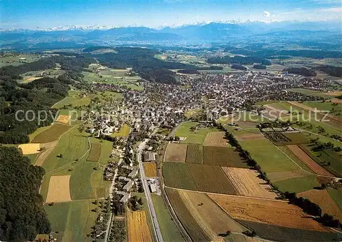 AK / Ansichtskarte Affoltern_Albis Fliegeraufnahme Affoltern Albis