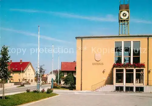 AK / Ansichtskarte Peissenberg Rathaus Peissenberg