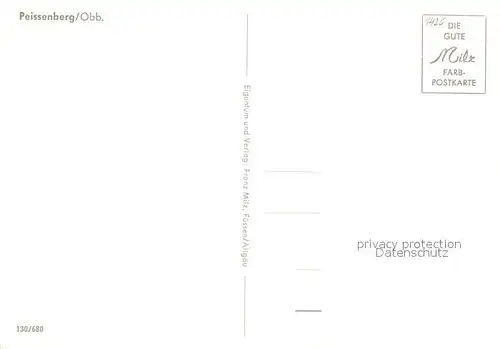 AK / Ansichtskarte Peissenberg Rathaus Peissenberg