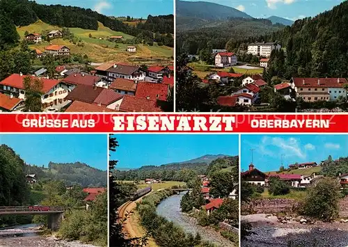 AK / Ansichtskarte Eisenaerzt Teilansichten Luftkurort Bayerische Alpen Eisenaerzt