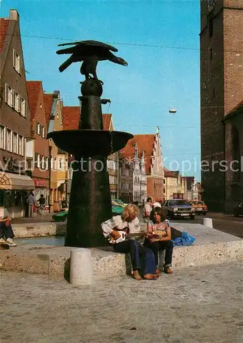 AK / Ansichtskarte Donauwoerth Reichsstadtbrunnen Donauwoerth