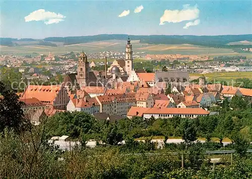 AK / Ansichtskarte Donauwoerth Stadtpanorama Donauwoerth