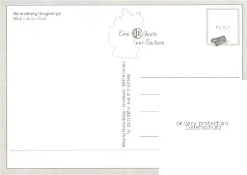 AK / Ansichtskarte Schneeberg_Erzgebirge Panorama Blick auf die Stadt Schneeberg Erzgebirge