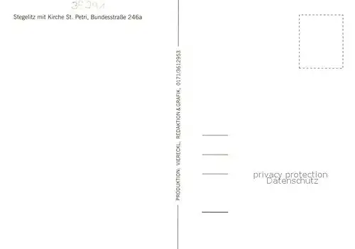 AK / Ansichtskarte Stegelitz_Burg_Magdeburg Kirche St Petri Hauptstrasse Brunnen Platz Stegelitz_Burg_Magdeburg