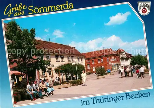 AK / Ansichtskarte Soemmerda Marktplatz Soemmerda