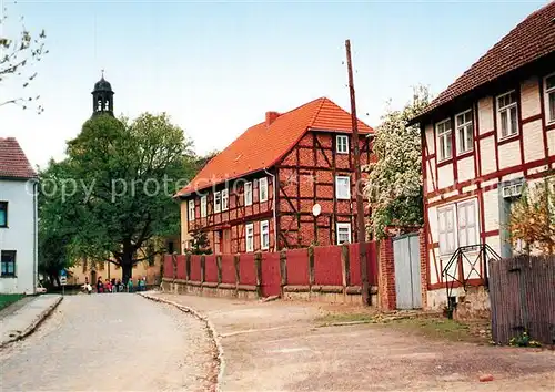 AK / Ansichtskarte Ummendorf_Boerde Obere Schaeferstrasse Fachwerkhaus Ummendorf Boerde