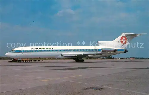 AK / Ansichtskarte Flugzeuge_Zivil Aviogenex Boeing 727 276A YU AKO c n 20951 Flugzeuge Zivil