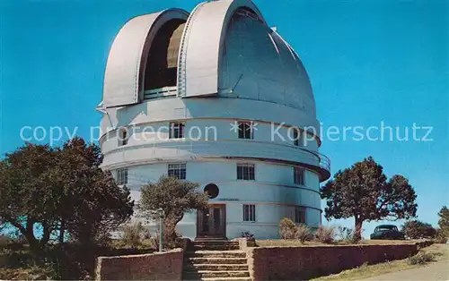 AK / Ansichtskarte Observatorium_Sternwarte_Urania West Texas McDonald Observatory Universitiy of Texas  Observatorium_Sternwarte