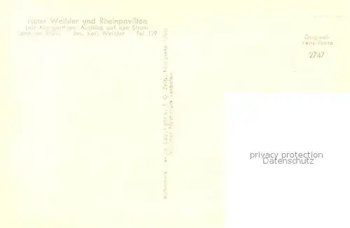 AK / Ansichtskarte Foto_Zeitz_F.G._Nr. 2747 Bacharach Jugendburg Stahleck Foto_Zeitz_F.G._Nr.