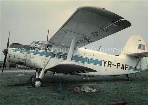 AK / Ansichtskarte Flugzeuge_Zivil Antonov AN 2 EAH86 Flugzeuge Zivil