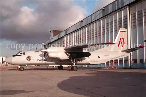 AK / Ansichtskarte Flugzeuge_Zivil Air Batory AN 26 SP KWC Polish Air Force  Flugzeuge Zivil