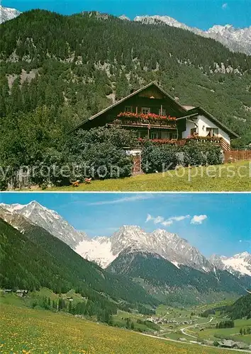 AK / Ansichtskarte Antholz_Obertal Urlaub auf dem Bauernhof Landschaftspanorama Alpen 