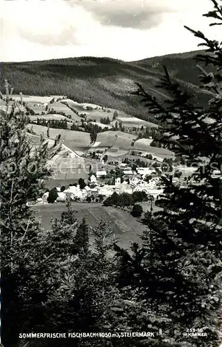 AK / Ansichtskarte Fischbach_Steiermark Panorama Fischbach_Steiermark