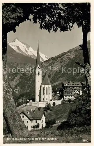 AK / Ansichtskarte Heiligenblut_Kaernten Kloster Grossglockner Heiligenblut Kaernten