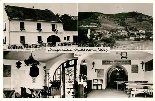 AK / Ansichtskarte Zoebing_Kamptal Heurigenschank Leopold Kavan Zoebing Kamptal