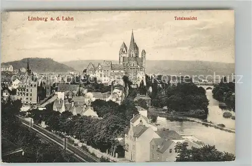 AK / Ansichtskarte Limburg_Lahn Dom Panorama Limburg_Lahn