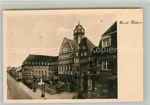 AK / Ansichtskarte Kassel Rathaus Kassel