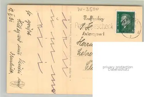 AK / Ansichtskarte Kassel Rathaus Kassel