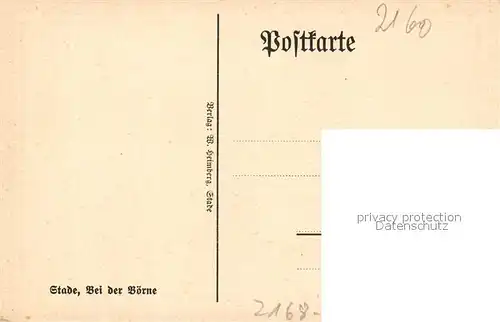 AK / Ansichtskarte Stade_Biggesee Bei der Boerne Stade Biggesee