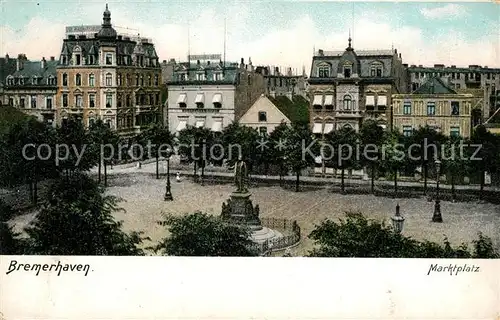 AK / Ansichtskarte Bremerhaven Marktplatz Bremerhaven