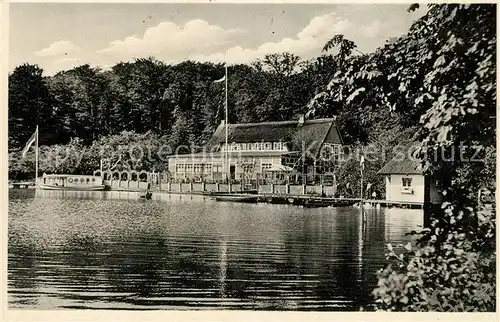 AK / Ansichtskarte Neukloster_Niederelbe Ottenstreuers Waldsee Haus Neukloster_Niederelbe