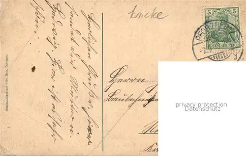 AK / Ansichtskarte Pforzheim Partie mit Goethebruecke Pforzheim