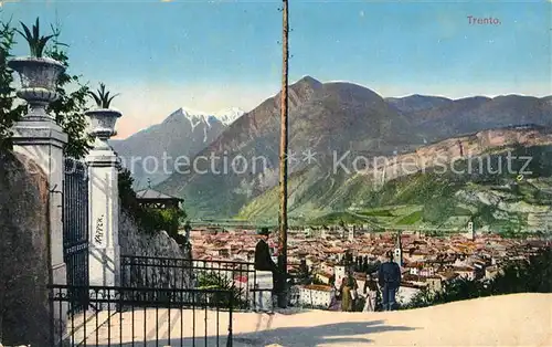 AK / Ansichtskarte Trento Panorama Trento