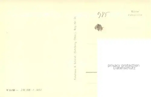 AK / Ansichtskarte Gehlberg Waldbad Gehlberg