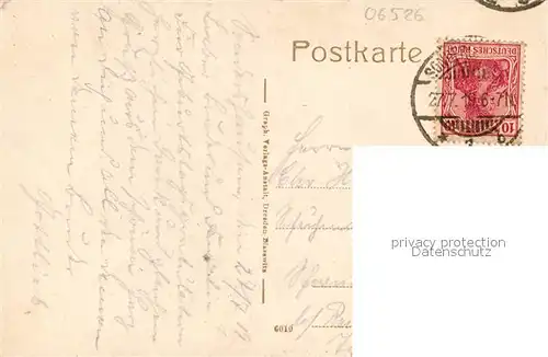 AK / Ansichtskarte Sondershausen_Thueringen Teilansicht Sondershausen Thueringen