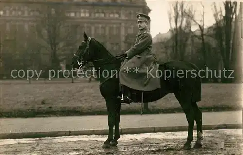 AK / Ansichtskarte Dresden Kavallerist Dresden