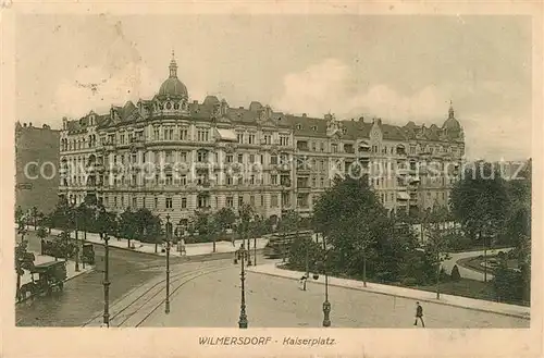 AK / Ansichtskarte Wilmersdorf_Berlin Kaiserplatz Wilmersdorf Berlin