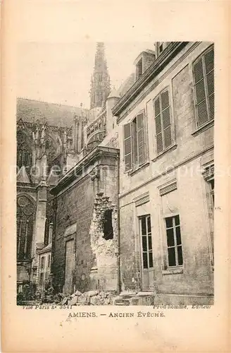AK / Ansichtskarte Amiens Ancien Eveche Amiens