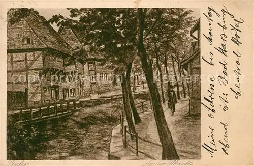 AK / Ansichtskarte Goslar An der Abzuchte Goslar