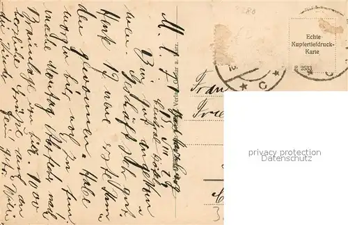 AK / Ansichtskarte Goslar An der Abzuchte Goslar