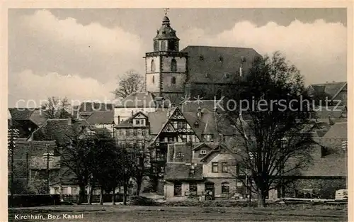 AK / Ansichtskarte Kirchhain_Hessen Kirche Kirchhain Hessen