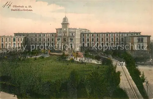 AK / Ansichtskarte Offenbach_Main Stadtkrankenhaus Offenbach Main