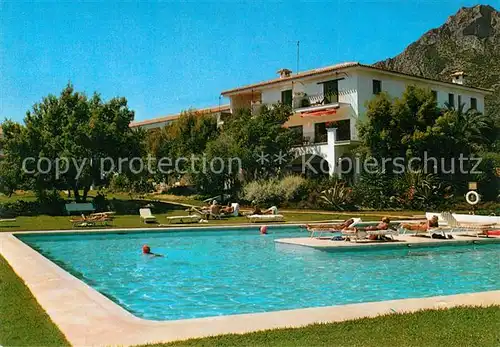 AK / Ansichtskarte Malaga_Andalucia Marbeila Costa del sol Clinica Buchinger Helmut Wilhelmi Pool Malaga_Andalucia