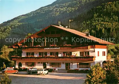 AK / Ansichtskarte St_Sigmund_Pustertal Hotel Pension Sigmunderhof St_Sigmund_Pustertal