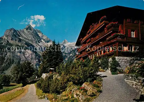 AK / Ansichtskarte Braunwald_GL Haus Bergfrieden Braunwald GL