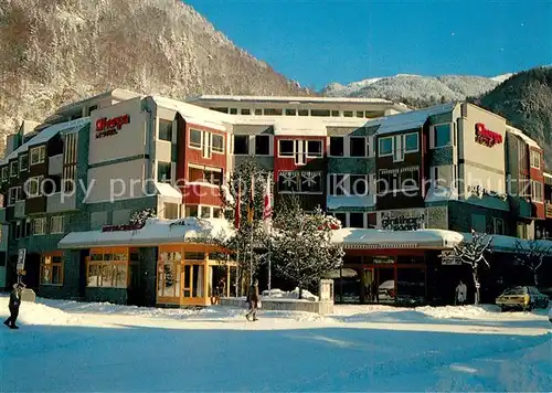 AK / Ansichtskarte Meiringen_BE Sherpa Hotel Bergsteigerschule Reitstall Meiringen BE