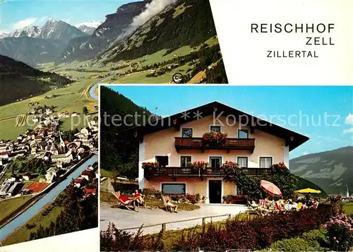 AK / Ansichtskarte Zell_Ziller_Tirol Reischhof Zell_Ziller_Tirol