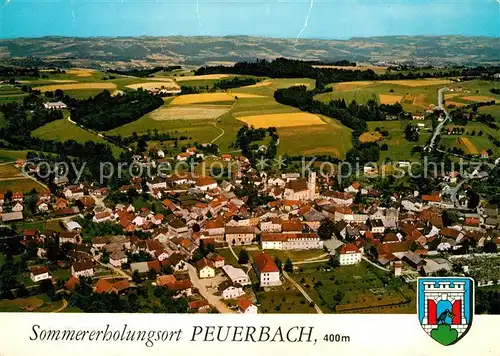 AK / Ansichtskarte Peuerbach Fliegeraufnahme Peuerbach