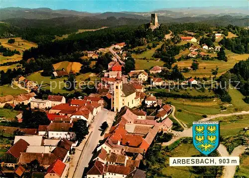 AK / Ansichtskarte Arbesbach_Niederoesterreich Fliegeraufnahme Arbesbach