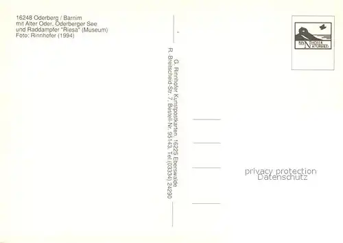 AK / Ansichtskarte Oderberg_Mark Alte Oder Oderberger See Fliegeraufnahme Oderberg Mark