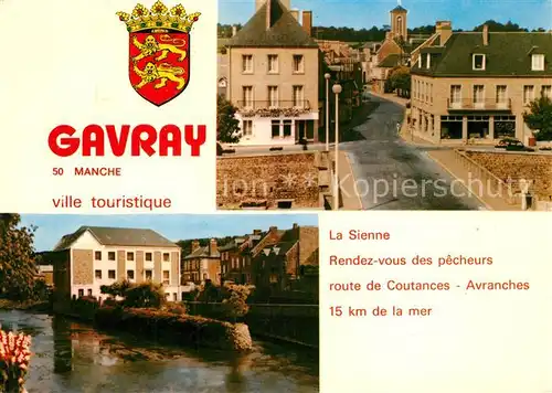 AK / Ansichtskarte Gavray Vues d ensemble de la ville touristique Gavray