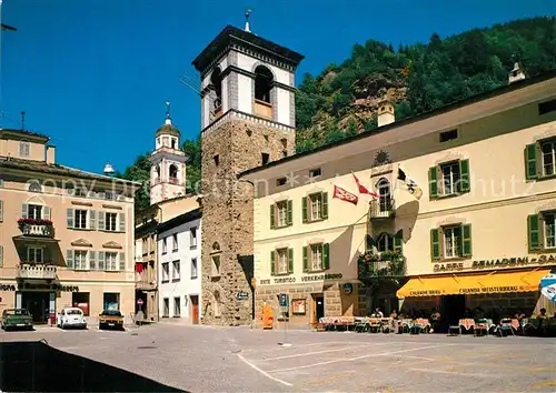 AK / Ansichtskarte Poschiavo Piazza Comunale Poschiavo
