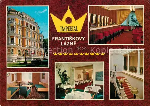 AK / Ansichtskarte Frantiskovy_Lazne Hotel Imperial Frantiskovy_Lazne