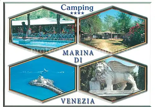 AK / Ansichtskarte Venezia_Venedig Camping di Marina Venezia Venedig