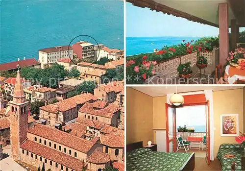 AK / Ansichtskarte Grado_Gorizia Hotel Garnie Marea Basilika Grado Gorizia